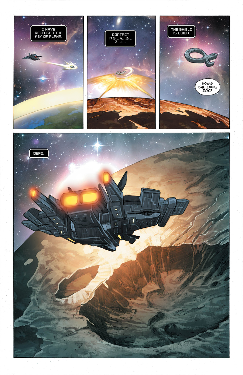 Illustration for article titled Exclusive DC preview: The Omega Men make a pit stop on a forbidden planet
